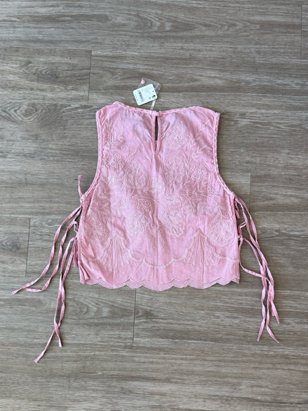 NWT Free People Faded Gardens Tank in Pink Romance, Size XS - Picture 2 of 5